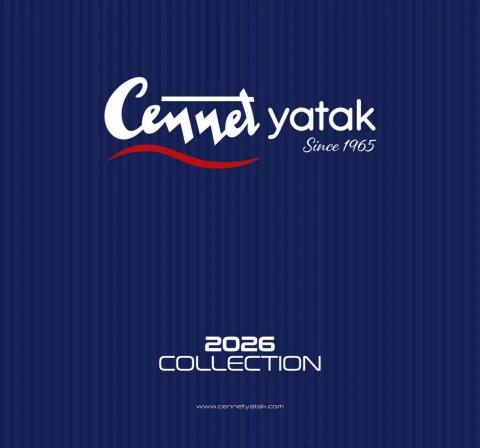 Cennet Yatak 2026 Collection katalog kapağı