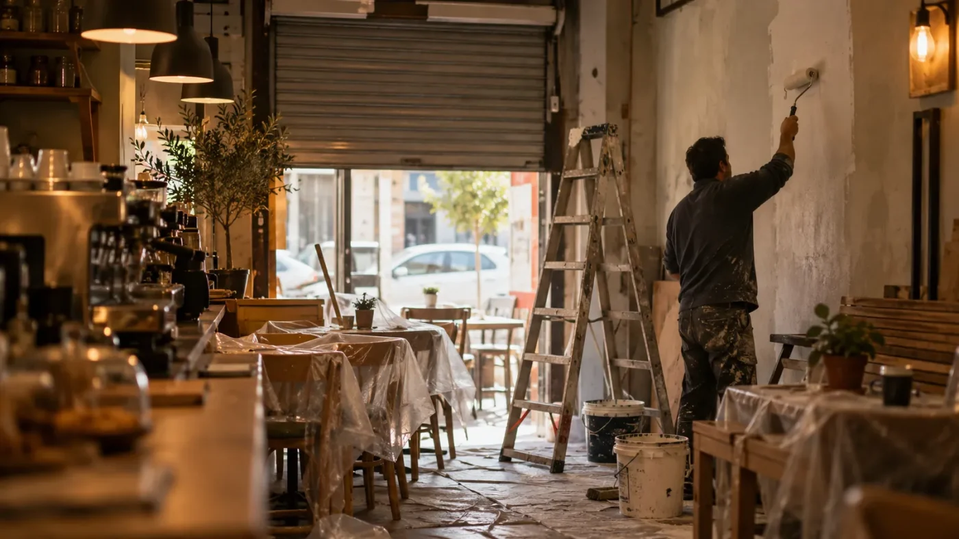 Tadilattaki küçük bir kafe – WordPress Bakım Modu Eklentisi Nedir, Nasıl Yapılır