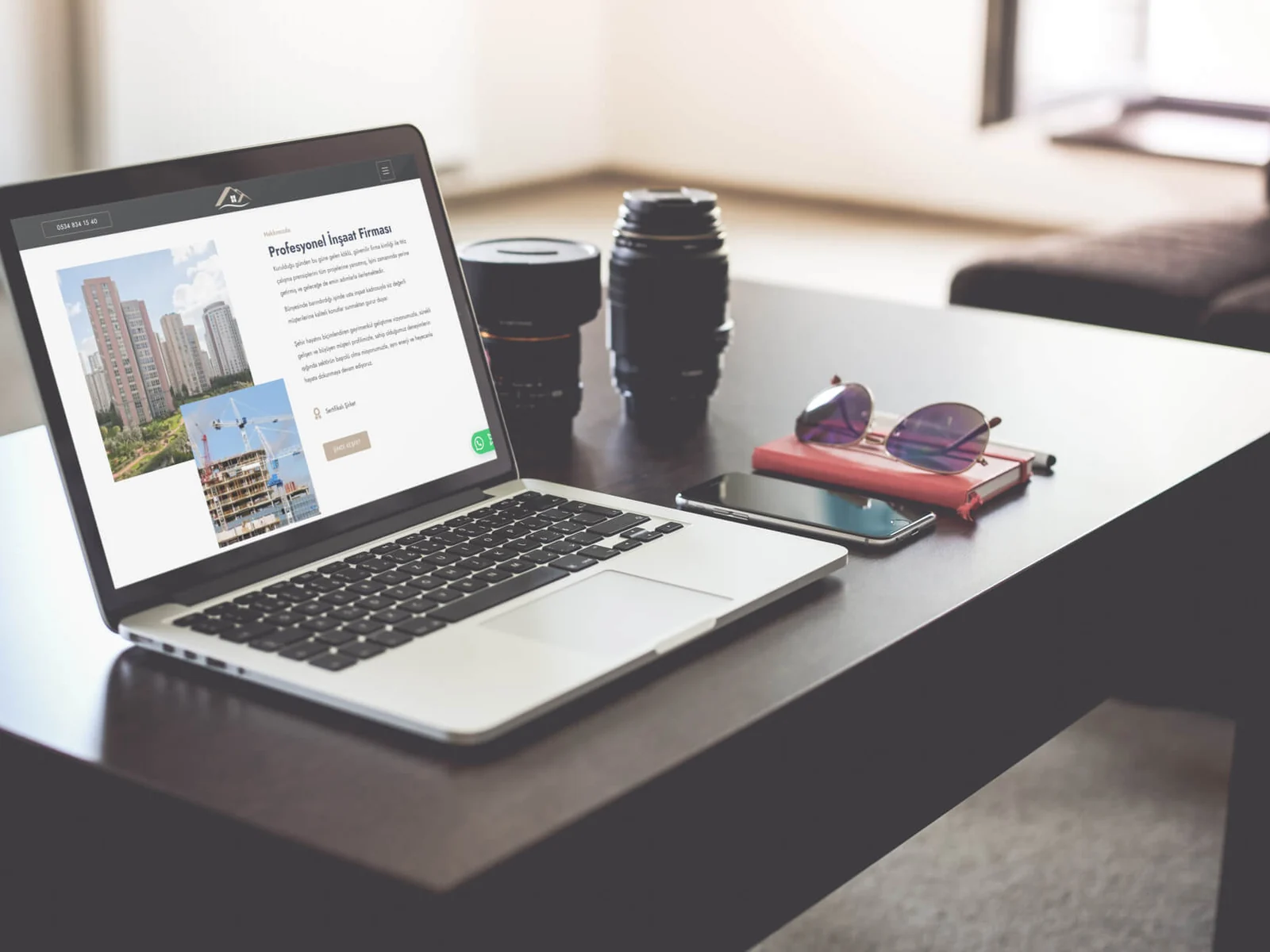 Baha İnşaat web sitesi projesi – A2A Dijital