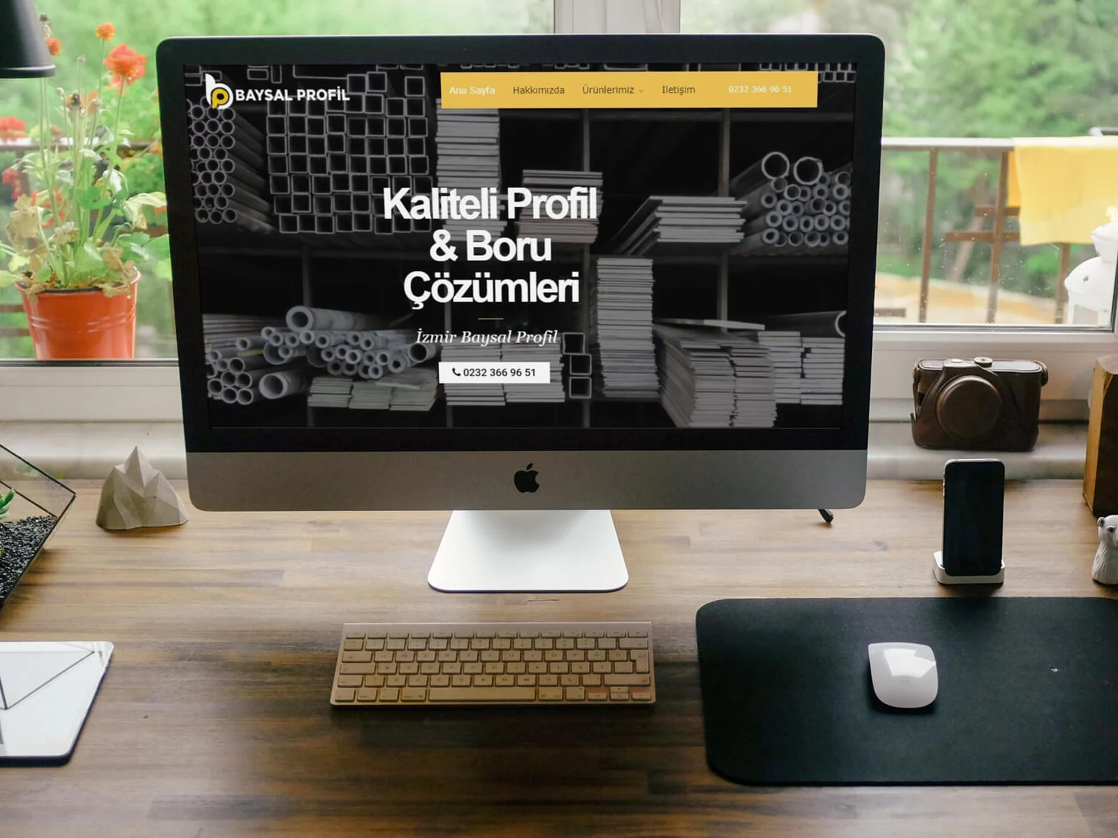 Baysal Profil web sitesi projesi – A2A Dijital
