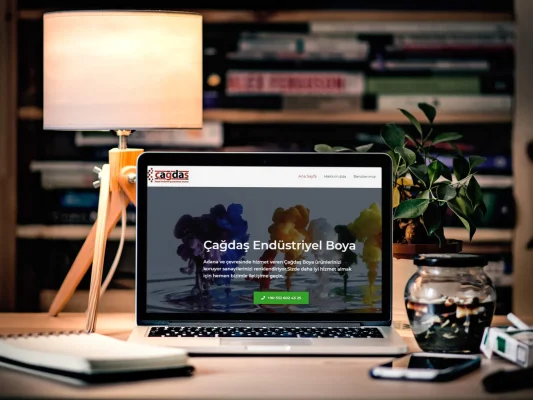 Çağdaş Boya web sitesi projesi – A2A Dijital
