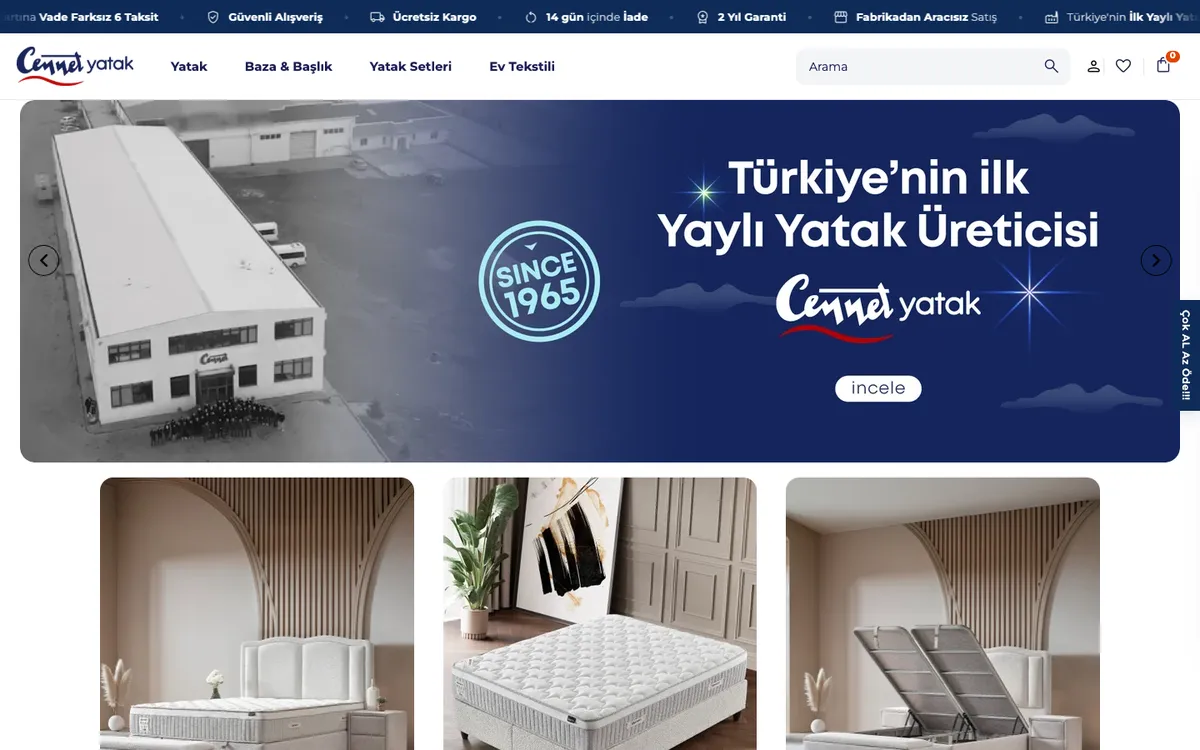 Cennet Yatak masaüstü