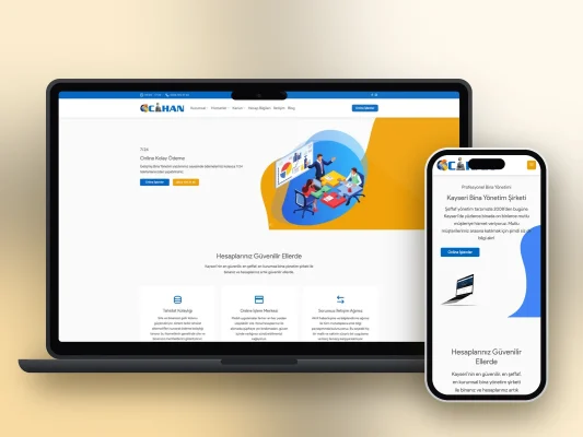 Cihan Bina Yönetimi web sitesi projesi – A2A Dijital