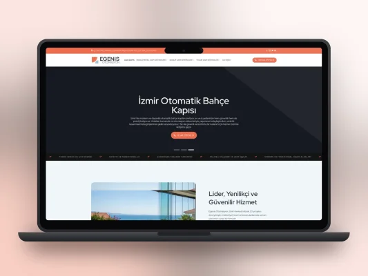 Egenis Otomasyon web sitesi projesi – A2A Dijital