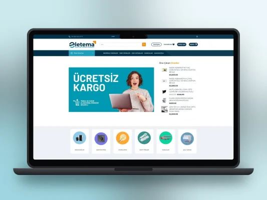 ELETEMA web sitesi projesi – A2A Dijital
