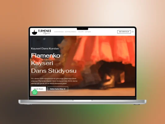 Flamenko Kayseri web sitesi projesi – A2A Dijital