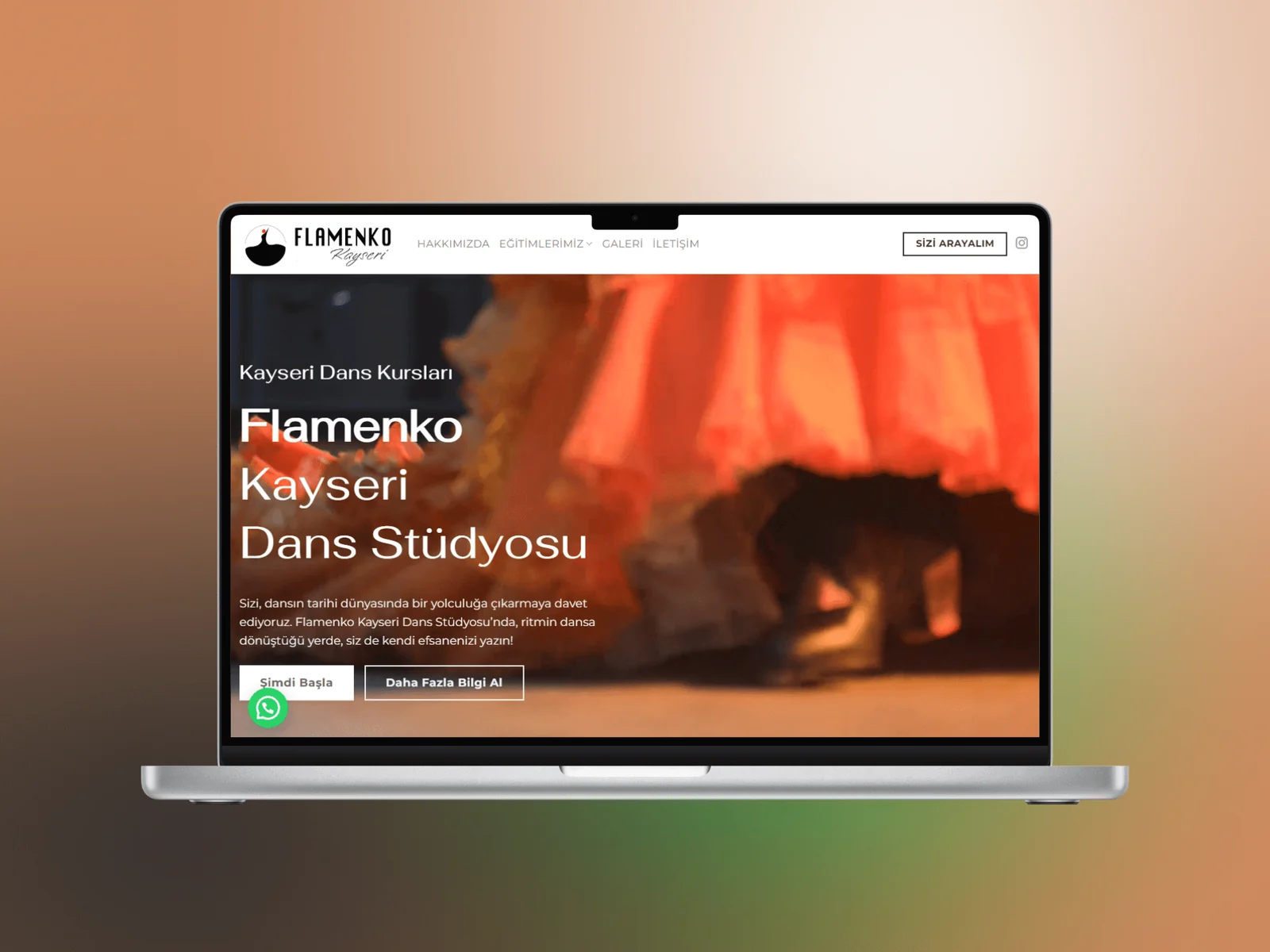 Flamenko Kayseri web sitesi projesi – A2A Dijital