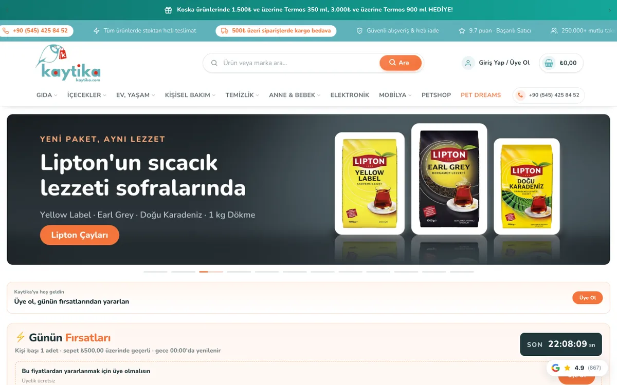 Kaytika masaüstü