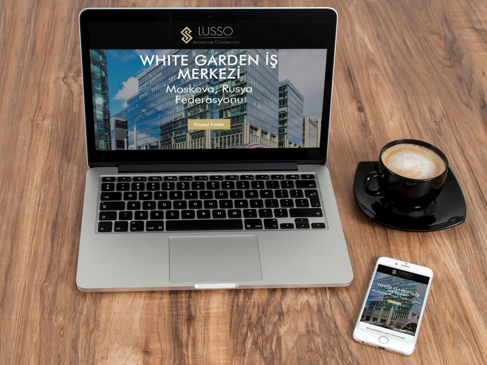 Lusso Arch web sitesi projesi – A2A Dijital