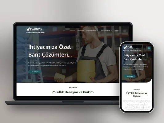 Macroxco web sitesi projesi – A2A Dijital