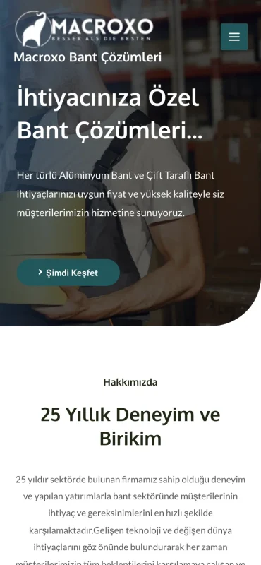 Macroxco mobil görünüm – A2A Dijital