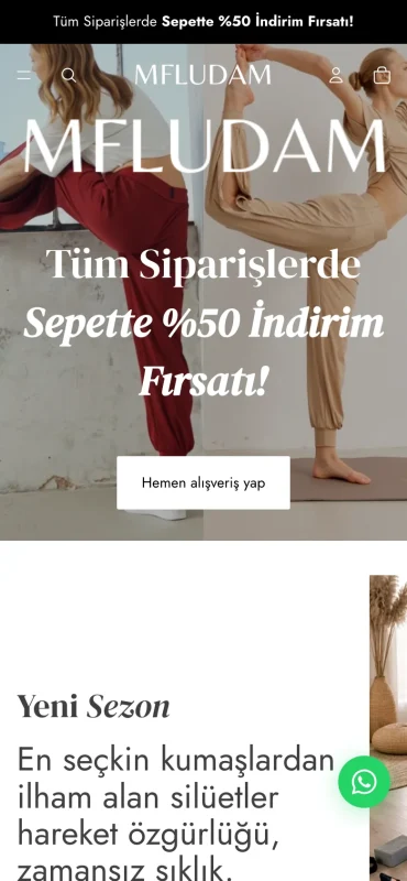 MF Ludam mobil görünüm – A2A Dijital