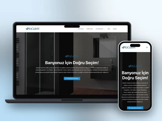 Orkabin web sitesi projesi – A2A Dijital