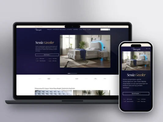 Sevyat web sitesi projesi – A2A Dijital