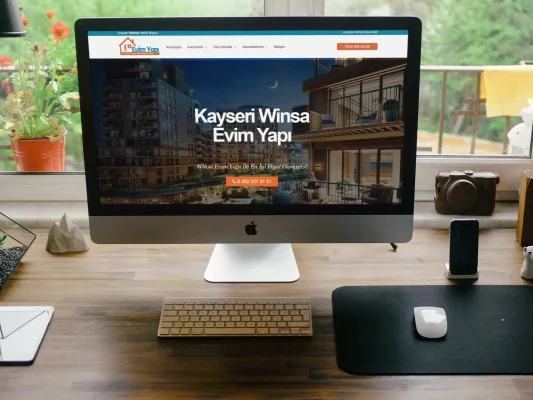 Winsa Evim Yapı web sitesi projesi – A2A Dijital