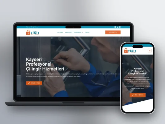 Yiğit Anahtar web sitesi projesi – A2A Dijital
