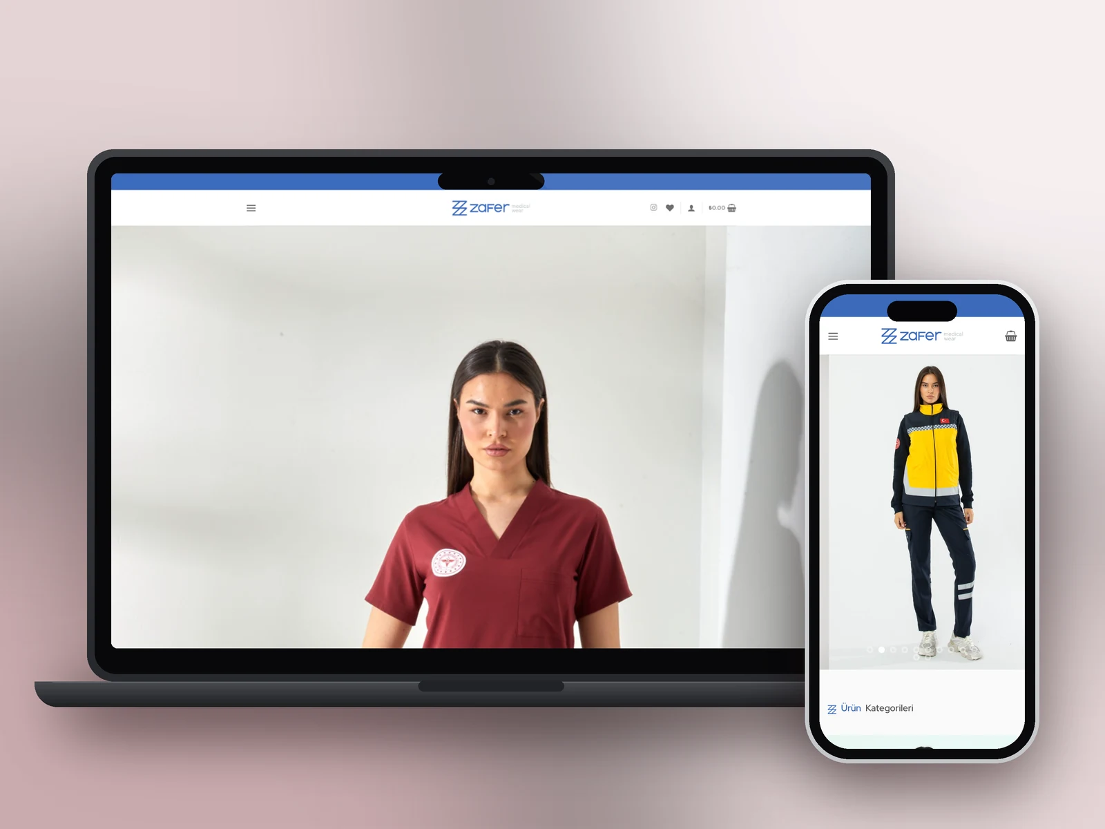 Zafer Medical web sitesi projesi – A2A Dijital